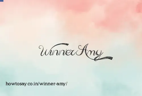 Winner Amy