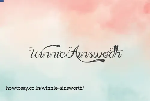 Winnie Ainsworth