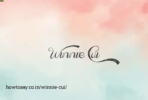 Winnie Cui