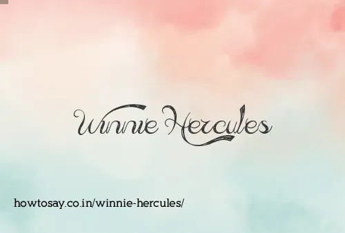 Winnie Hercules
