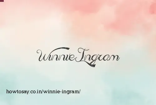 Winnie Ingram