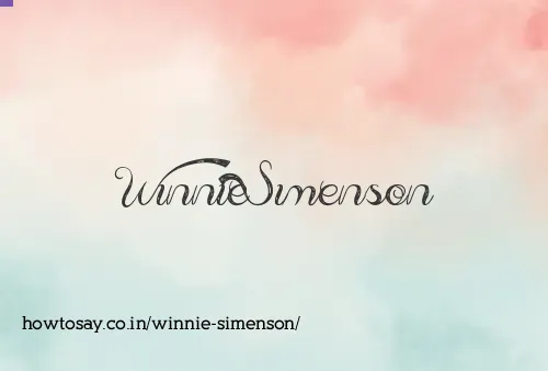Winnie Simenson