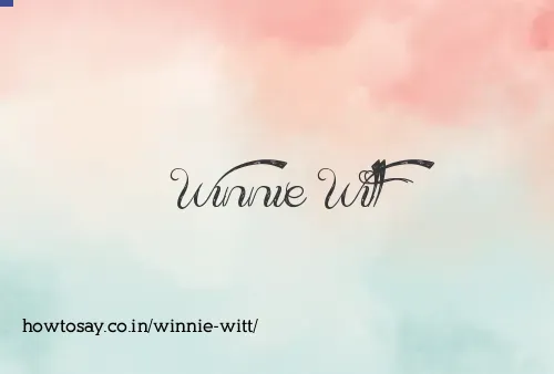 Winnie Witt