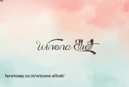 Winona Elliott