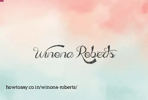 Winona Roberts