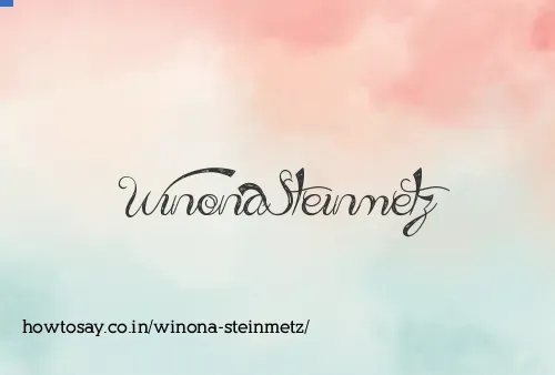 Winona Steinmetz