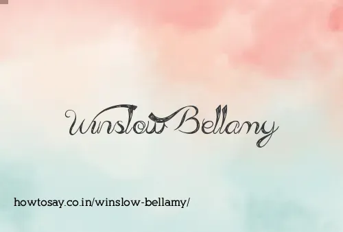 Winslow Bellamy
