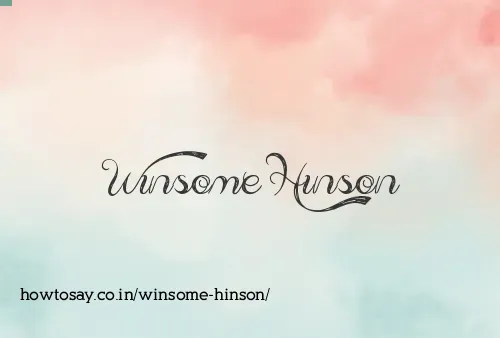 Winsome Hinson