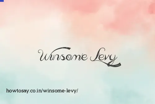 Winsome Levy