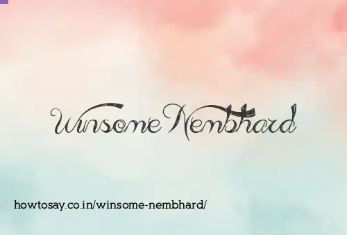 Winsome Nembhard