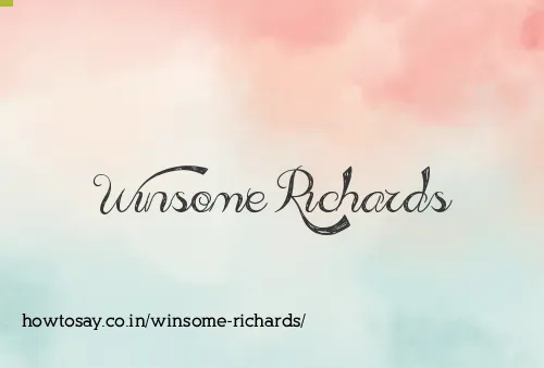Winsome Richards