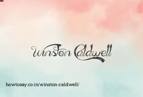 Winston Caldwell