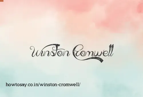 Winston Cromwell