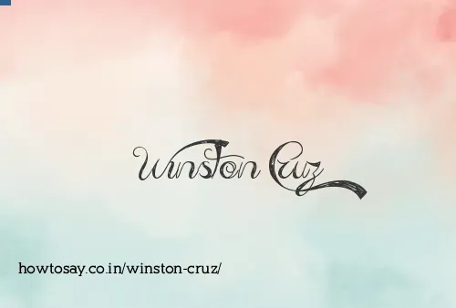 Winston Cruz