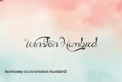 Winston Humbird