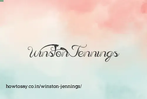 Winston Jennings