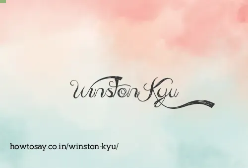 Winston Kyu