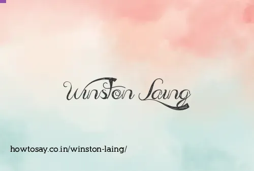 Winston Laing