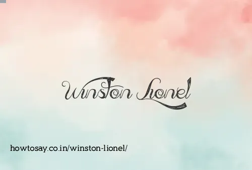 Winston Lionel