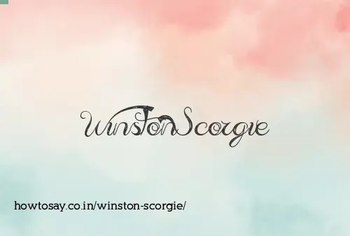 Winston Scorgie