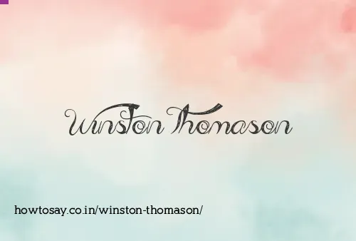 Winston Thomason
