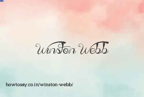 Winston Webb