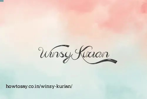 Winsy Kurian
