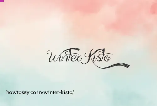 Winter Kisto