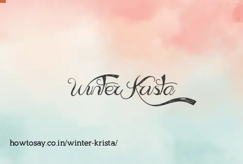 Winter Krista