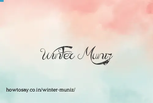 Winter Muniz