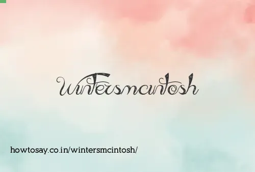 Wintersmcintosh