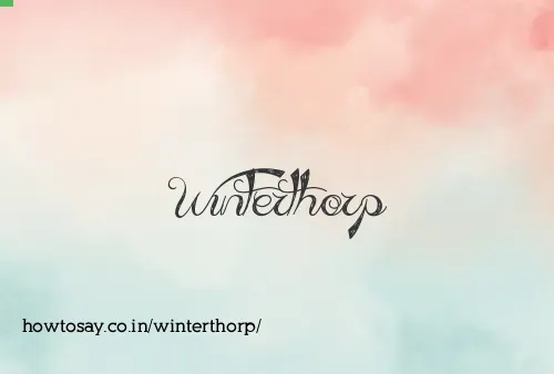 Winterthorp