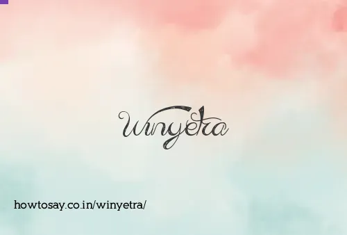 Winyetra