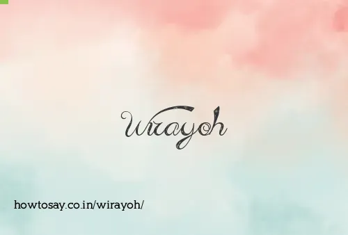 Wirayoh