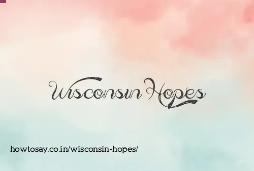 Wisconsin Hopes