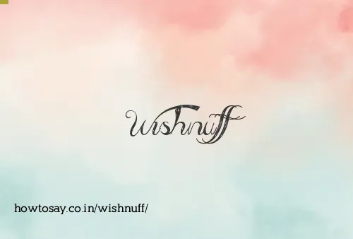 Wishnuff