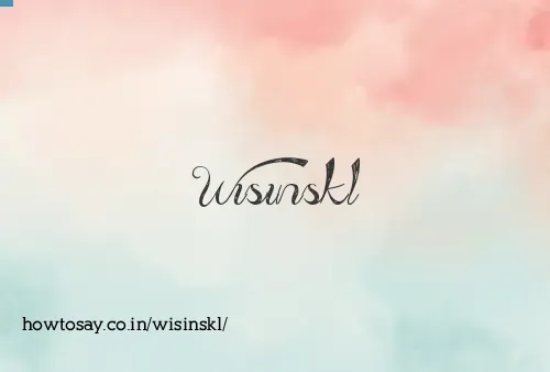Wisinskl