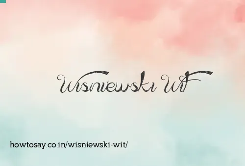 Wisniewski Wit