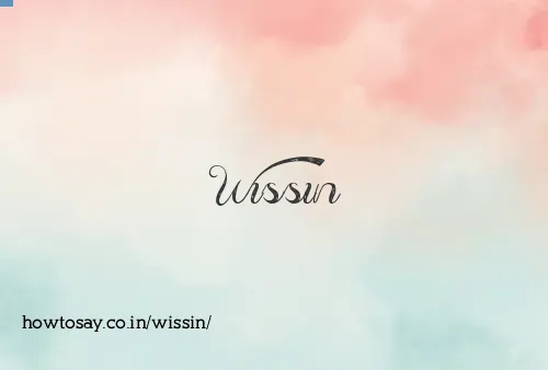 Wissin