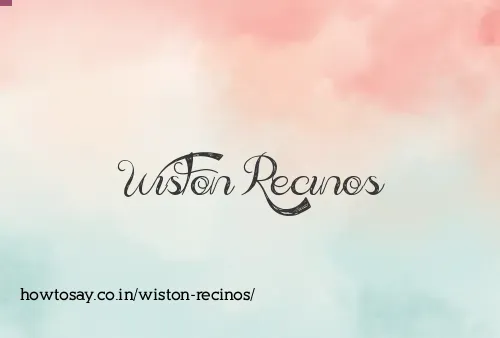Wiston Recinos