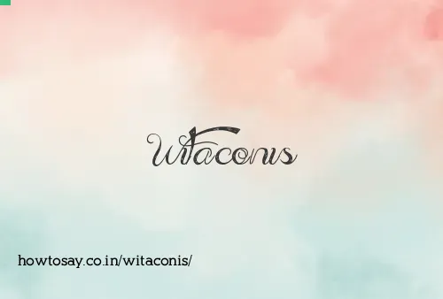 Witaconis