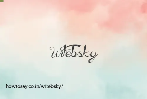 Witebsky