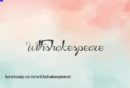 Withshakespeare