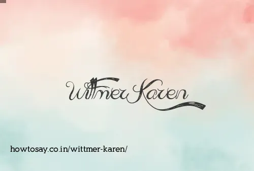 Wittmer Karen