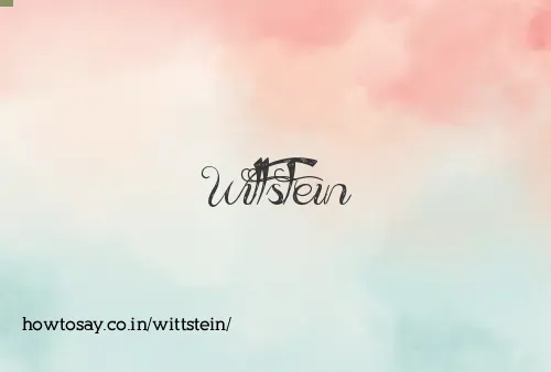 Wittstein