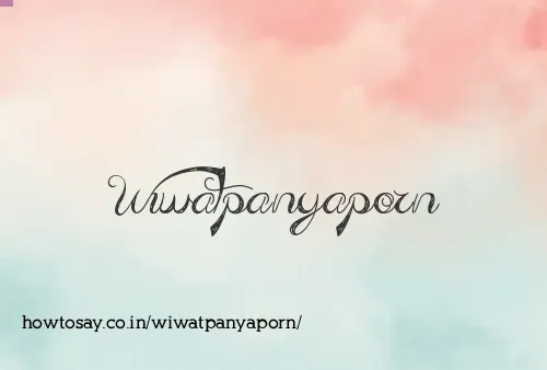 Wiwatpanyaporn