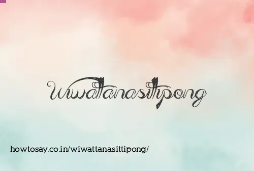 Wiwattanasittipong