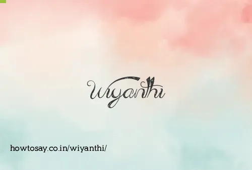 Wiyanthi