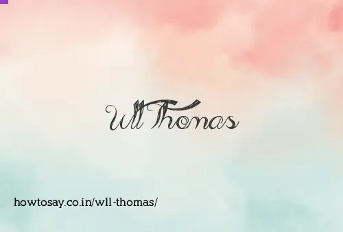 Wll Thomas
