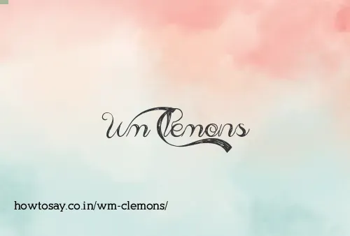 Wm Clemons